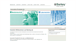 Desktop Screenshot of barkey.de